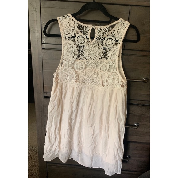 Poetry / Cream Dress /Size M - Picture 2 of 2